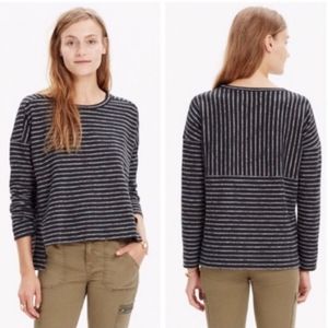 Madewell Marled Striped Top - M